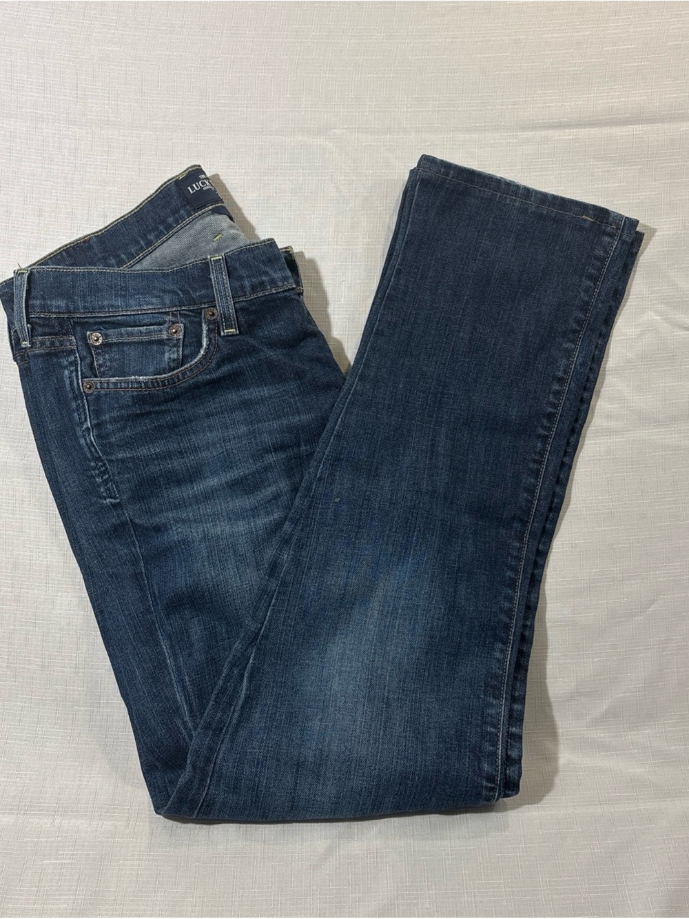 Lucky Brand Sweet ‘N Low Women’s 10/30 Blue Jeans Low Rise Stretch Denim